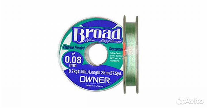 Леска Owner broad 25 m