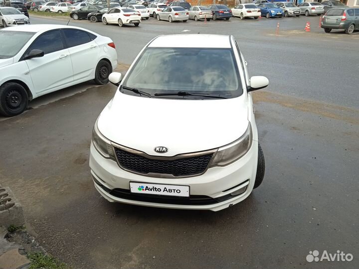 Kia Rio 1.6 AT, 2017, 240 419 км