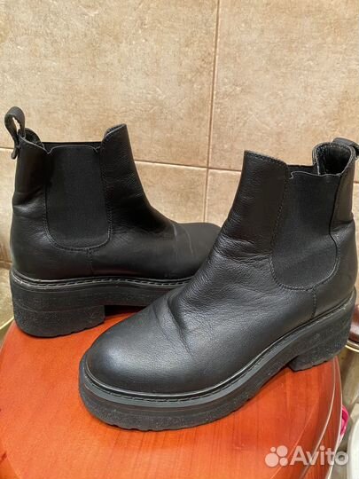 Ботильоны женские 38 размер натуральная кожа