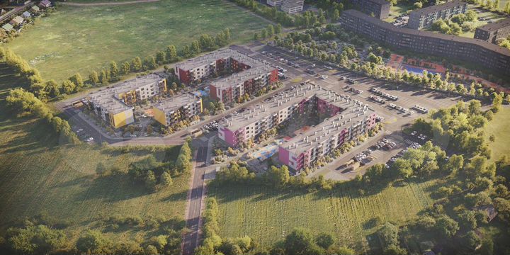 2-к. квартира, 59,3 м², 2/4 эт.