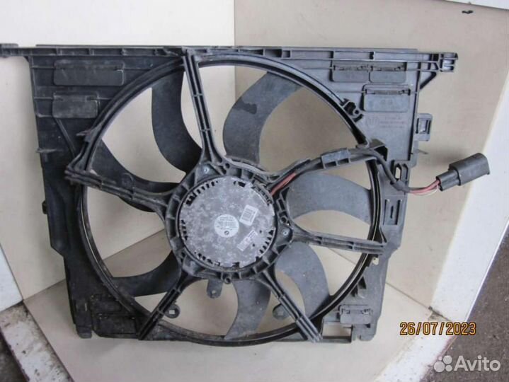 Б/У Б/У вентилятор радиатора Без диффузора в сборе