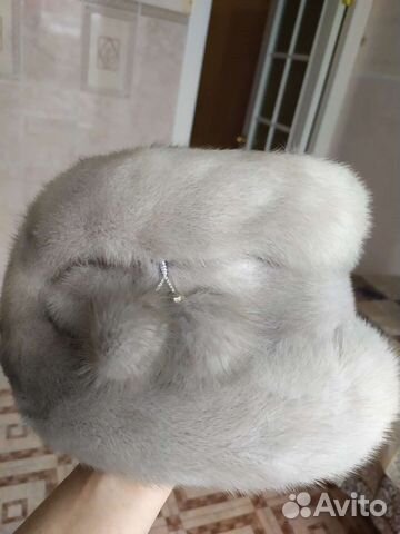 Шапка норковая женская бу