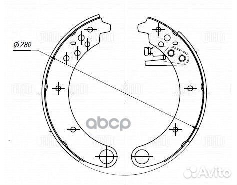 Колодки торм.бар.уаз 3163 Patriot (рк Dymos) 16