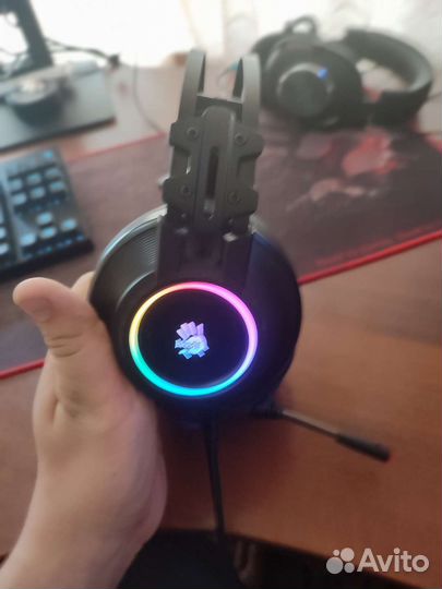 Игровые наушники с микрофоном Bloody G528c