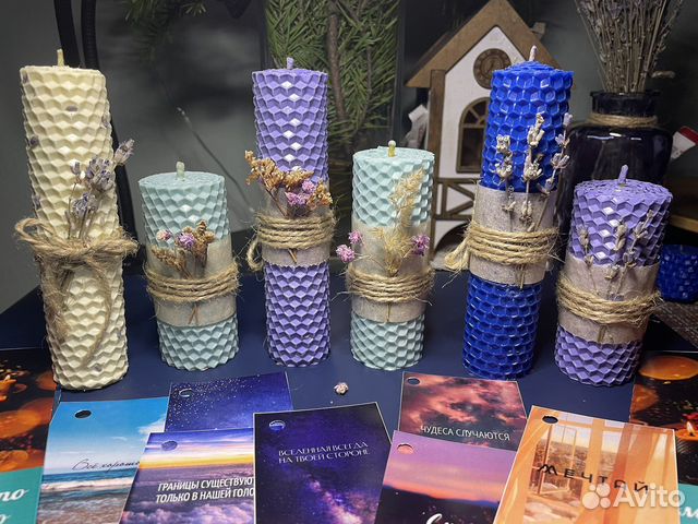 Свечи из вощины