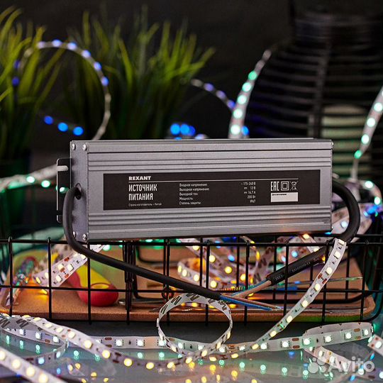 Источник питания AC 110-250V/DC 12V 12,5А 150W с п