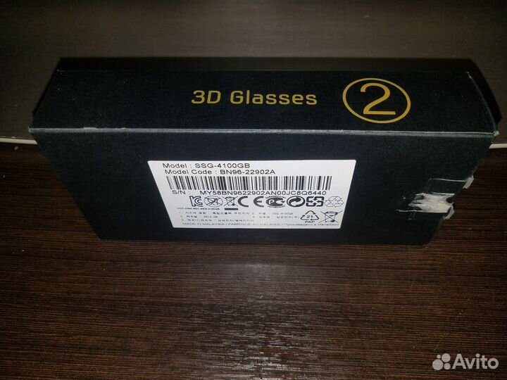 3D-очки SSG-4100GB (Samsung BN96-22902A) оригинал
