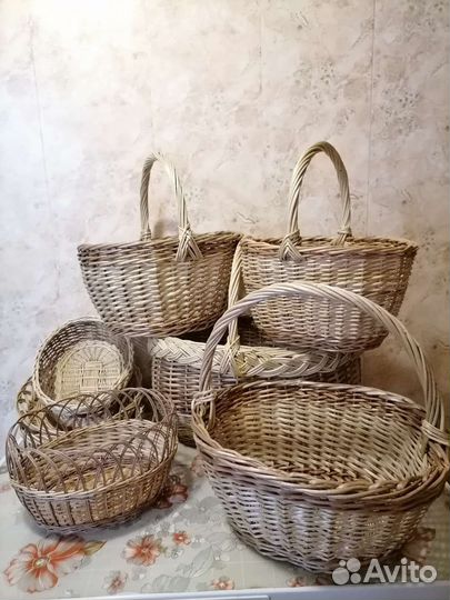 Продам изделия плетёные из натуральной лозы