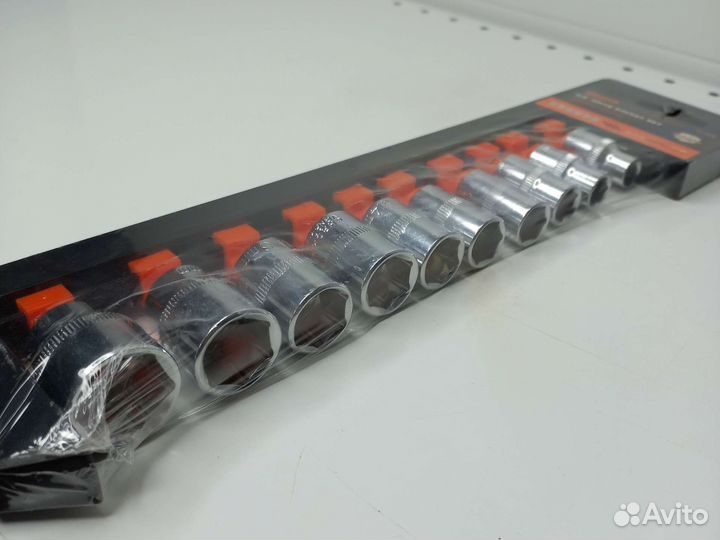 Набор головок на трещотку 3/8