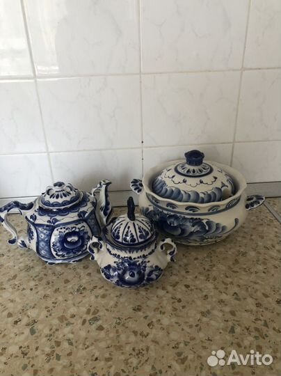 Гжель ручная работа