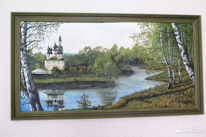 Картина маслом. Пейзаж