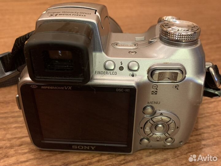 Цифровой фотоаппарат sony cyber-shot dsc h 1