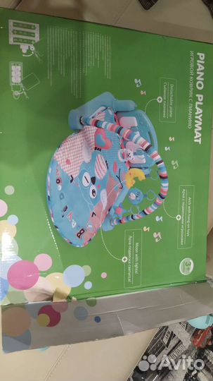 Развивающий коврик с пианино