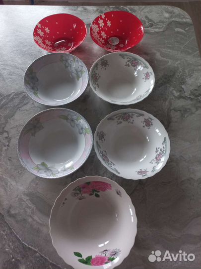 Набор столовой посуды бу