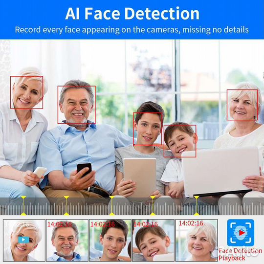 Сетевой видеорегистратор. Hiseeu. 8 каналов. Новый