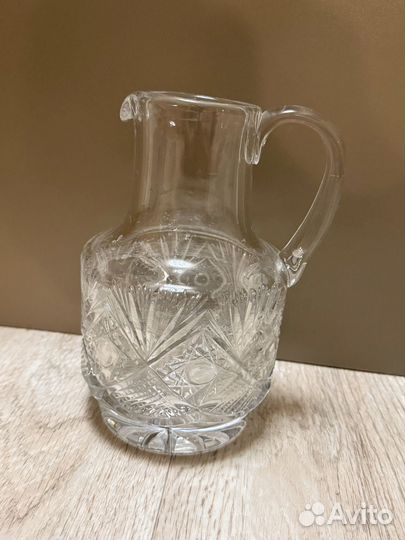 Графин- ваза хрустальная