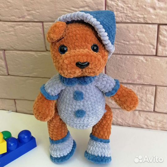 Вязаный мишка
