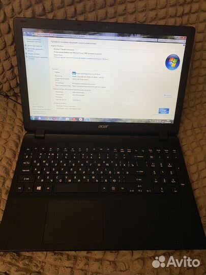 Шустрый ноутбук acer