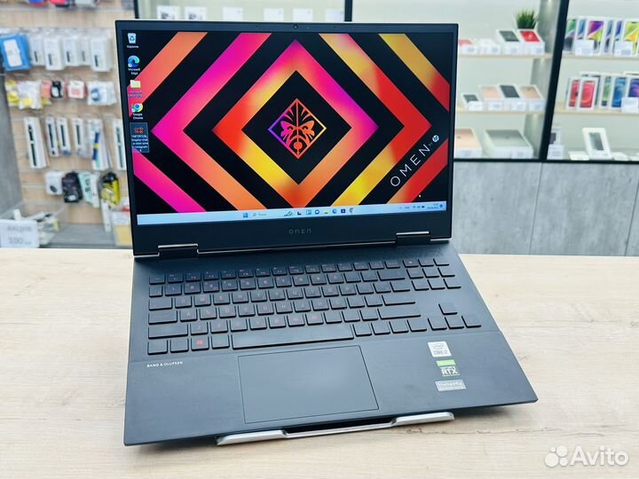 Ноутбук HP omen Core i7-10750H/ RTX 2060