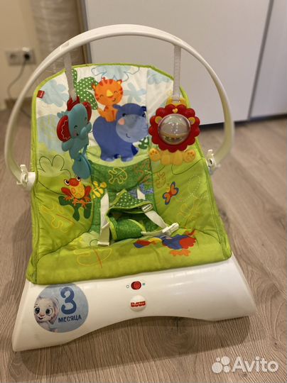 Шезлонг детский Fisher Price