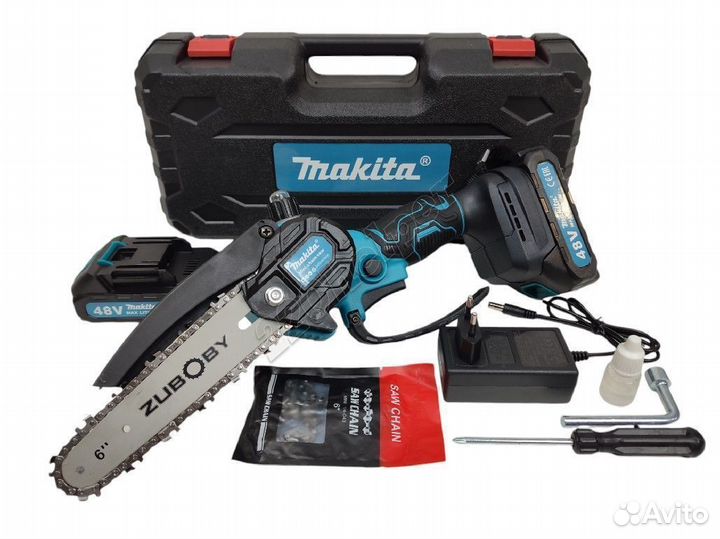 Набор Makita 5в1 / Сучкорез 150мм / 4 Батареи м