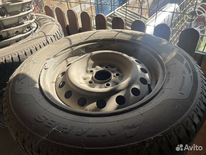 Зимняя резина на штампах