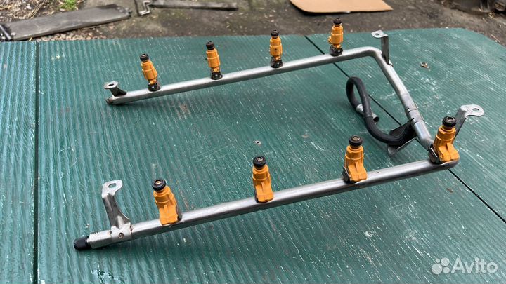 Форсунки рампа porsche cayenne turbo s 955