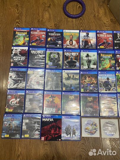 Игры для sony playstation диски ps4