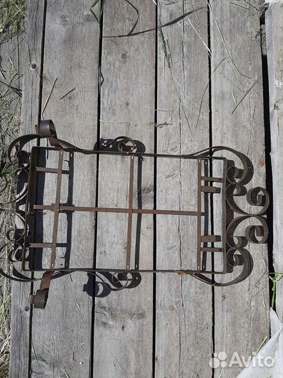 Рама для зеркала старинная железная