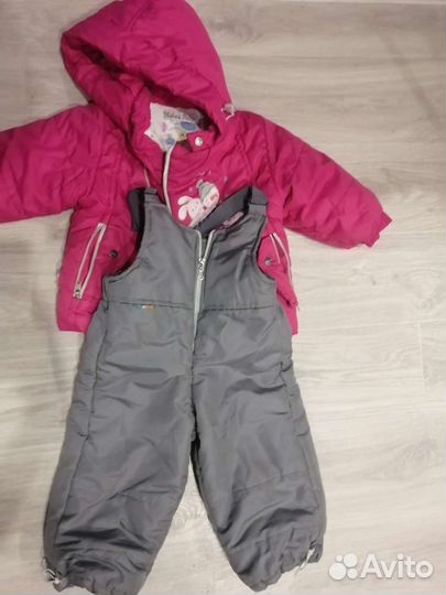 Комбинезон демисезонный для девочки 92