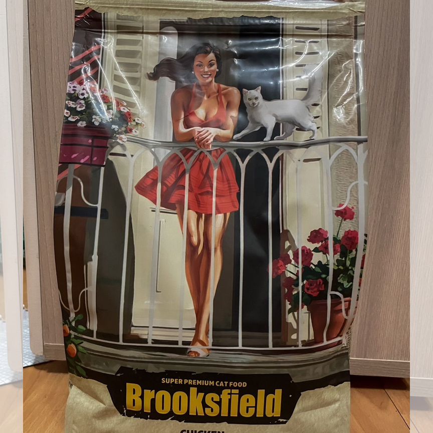 Корм для кошек Brooksfield