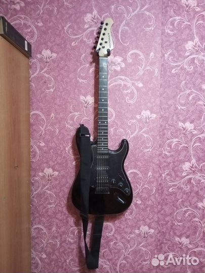 Гитара Rockdale Black и комбик Joyo DC-15