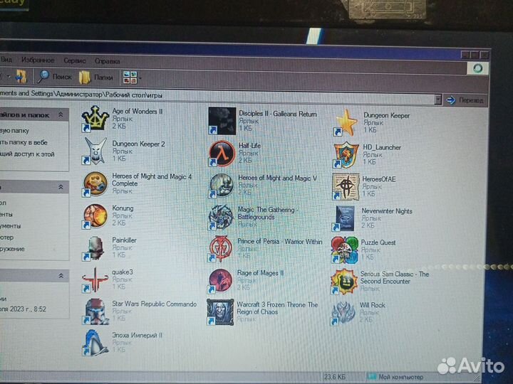 Игровая ретро приставка Sega dendy ноутбук