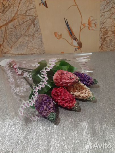 Шоколадный букет сирени большой(флористика)