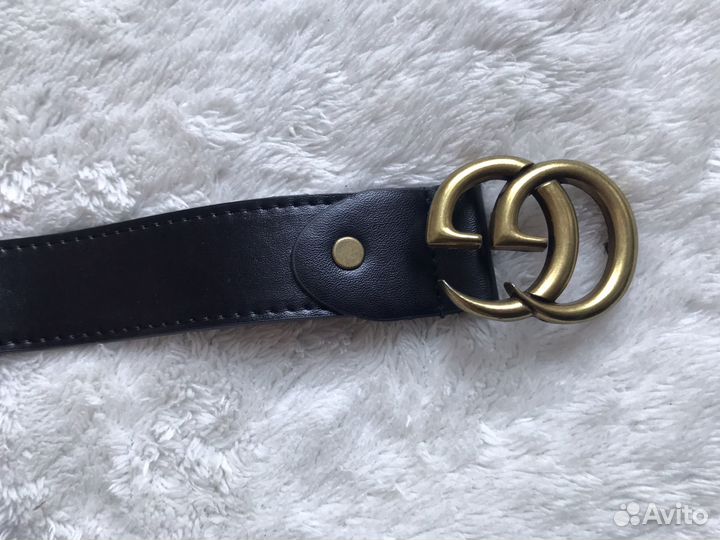 Ремень с логотипом gucci