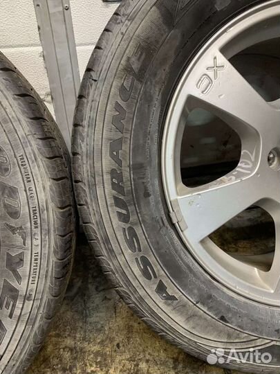 Volvo XC60 диски литые в сборе с шинами R17