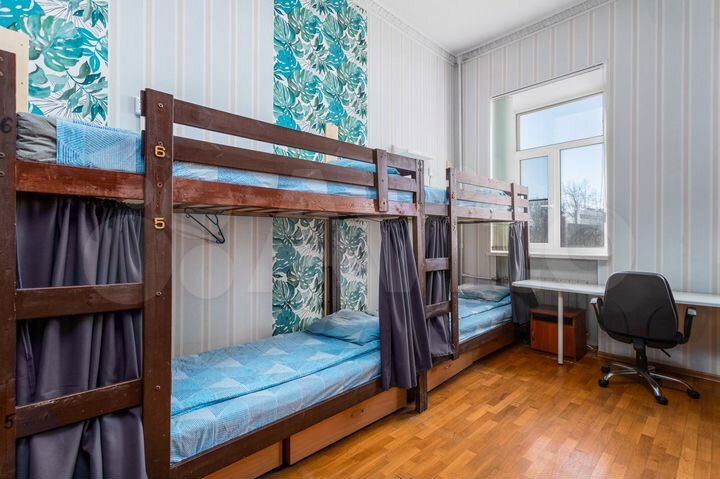 Комната 29 м² в 2-к., 3/4 эт.