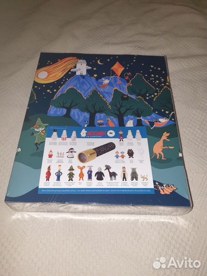 Адвент календарь с муми-троллями