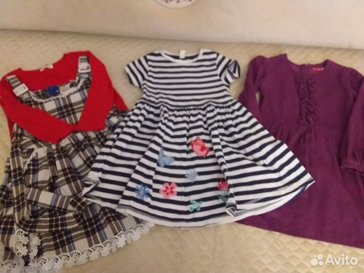 Платья пакетом для девочки 116