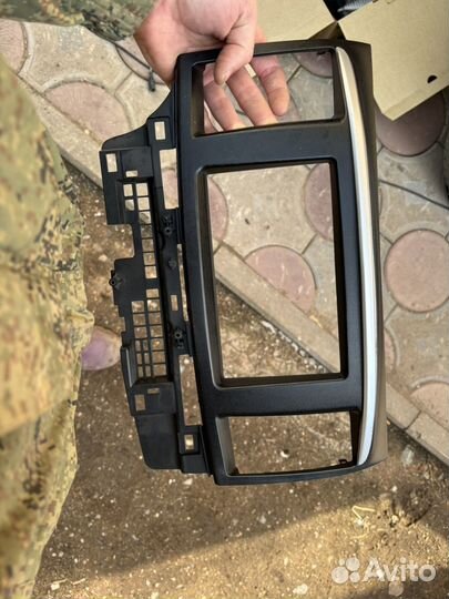 Рамка для 2 din магнитолы Mitsubishi lancer 10