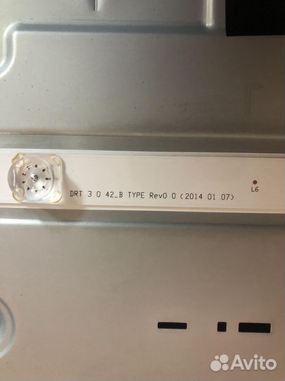 Комплект подсветки для LG 42LB650V