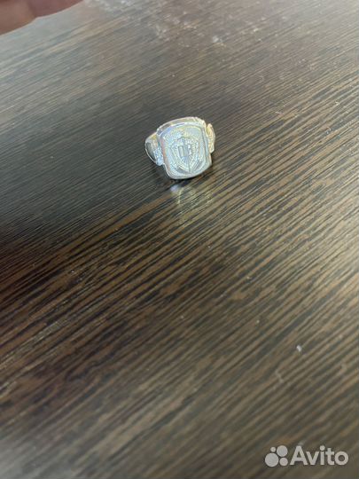 Печатка серебро пв(пограничные войска) 8,80 гр