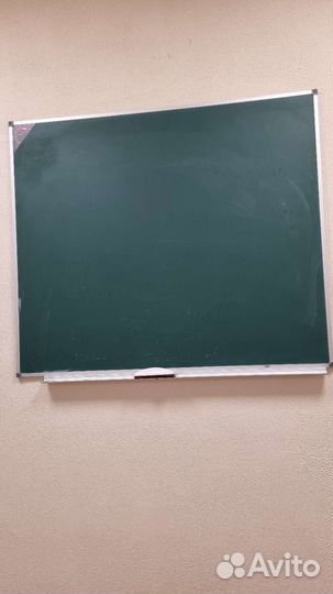 Магнитно меловая доска