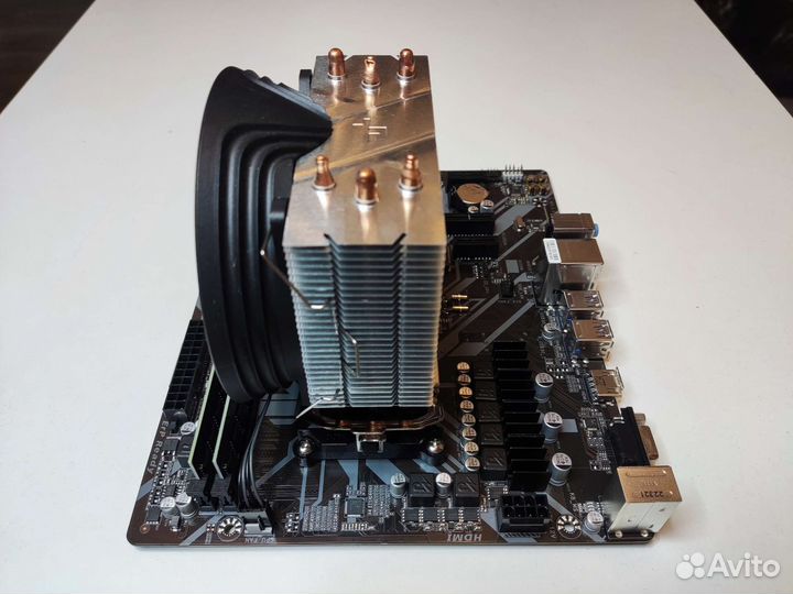 Комплект: Ryzen 5500, B450, 16Gb, кулер