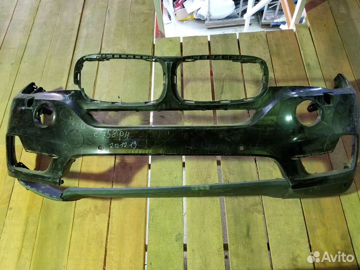 BMW X5 2017 бампер передний