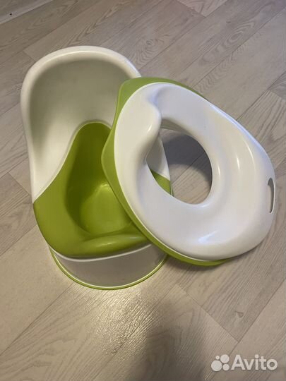 Горшок детский накладка на унитаз IKEA