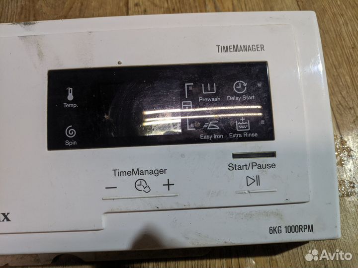 Панель управления стиральной машины Electrolux