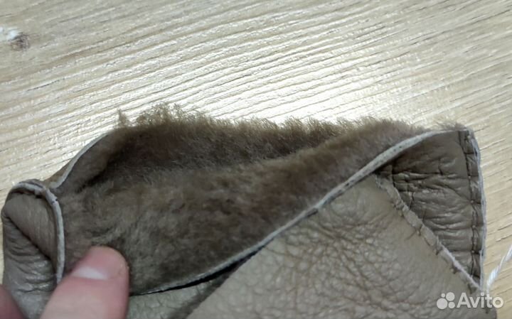 Дубленочные Руковицы на меху Зимние Теплые