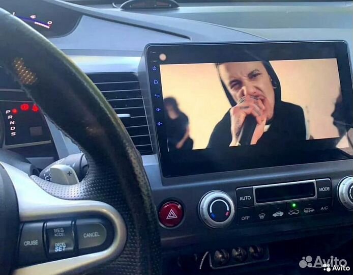 Магнитола Honda Civic 4d 8 ядер Qled SIM