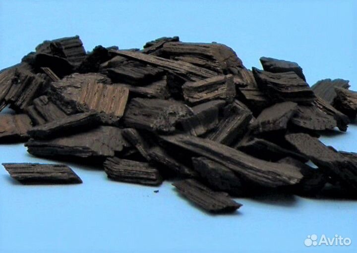 Дубовая щепа сильный обжиг 0,25 кг